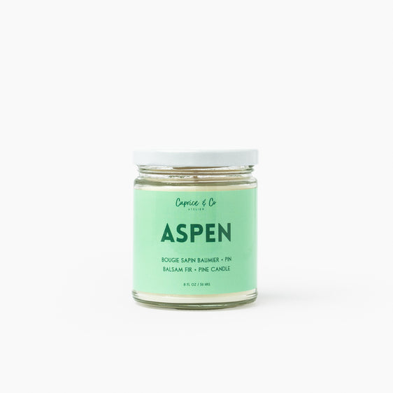 Aspen Candle - Balsam Fir + Pine