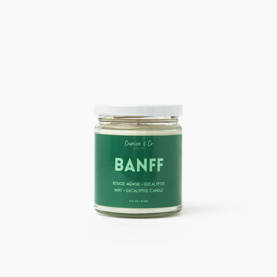 Banff Candle - Eucalyptus + Mint