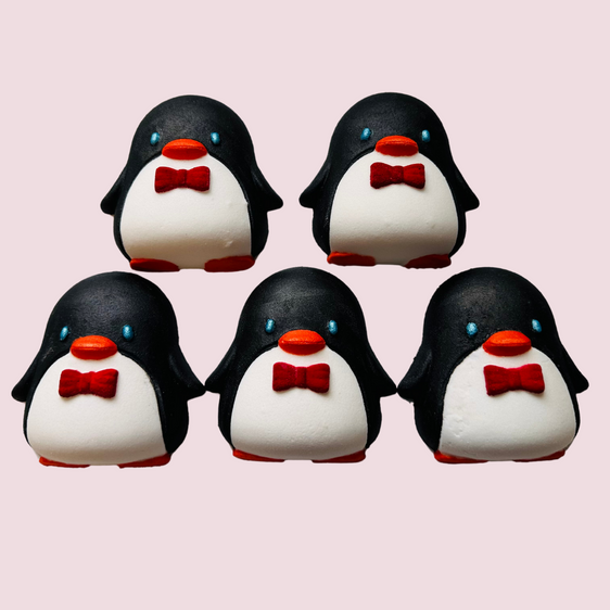 Bombe de bain Pingouin