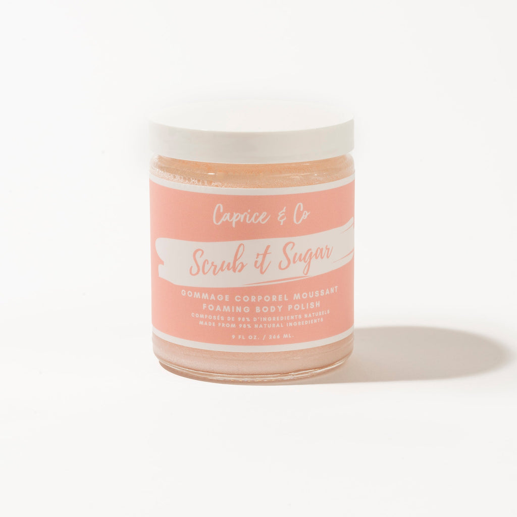 Exfoliant moussant pour le corps - Framboise + Agrumes + Pêche du Sud