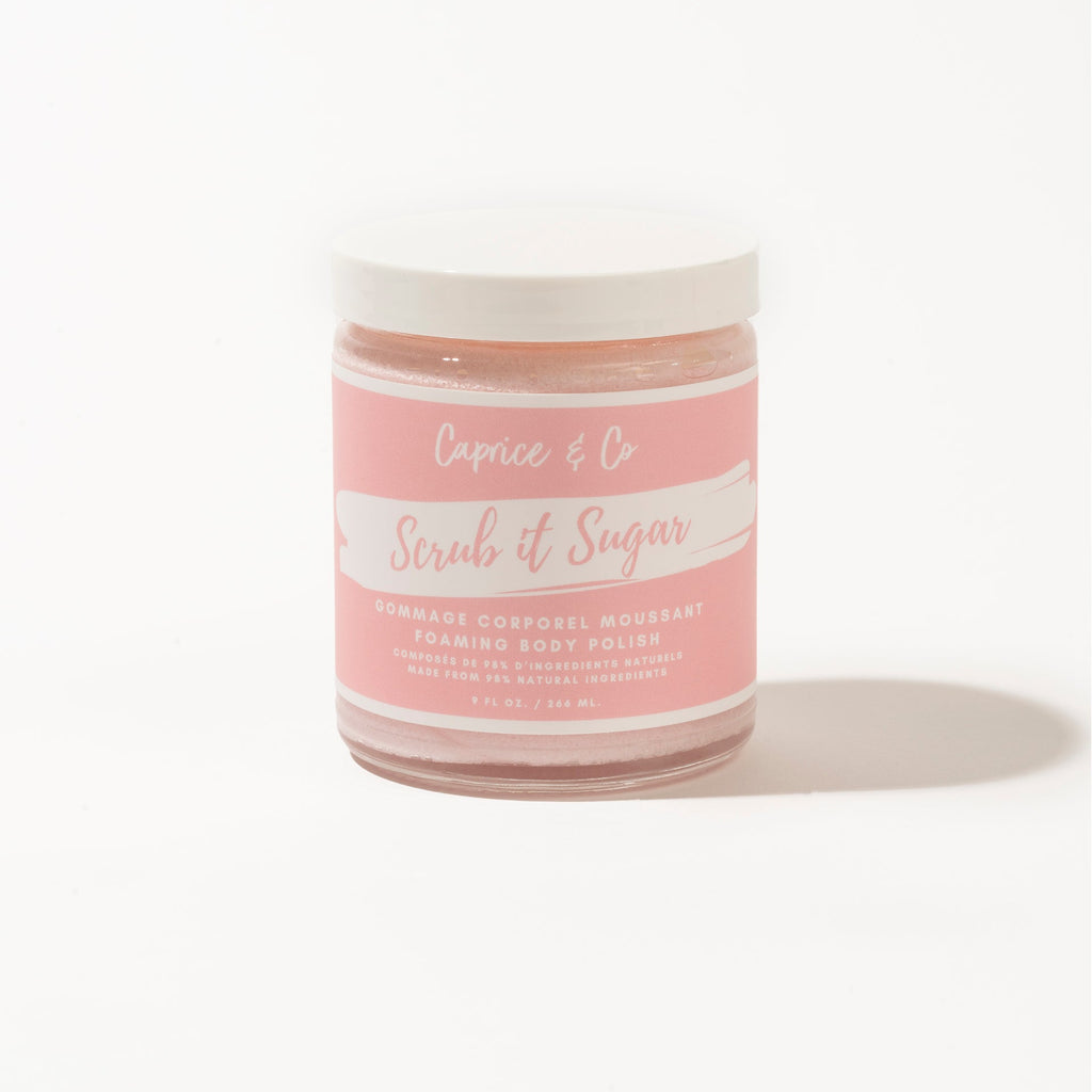 Exfoliant moussant pour le corps - Mûres sucrées + Barbe à papa rose