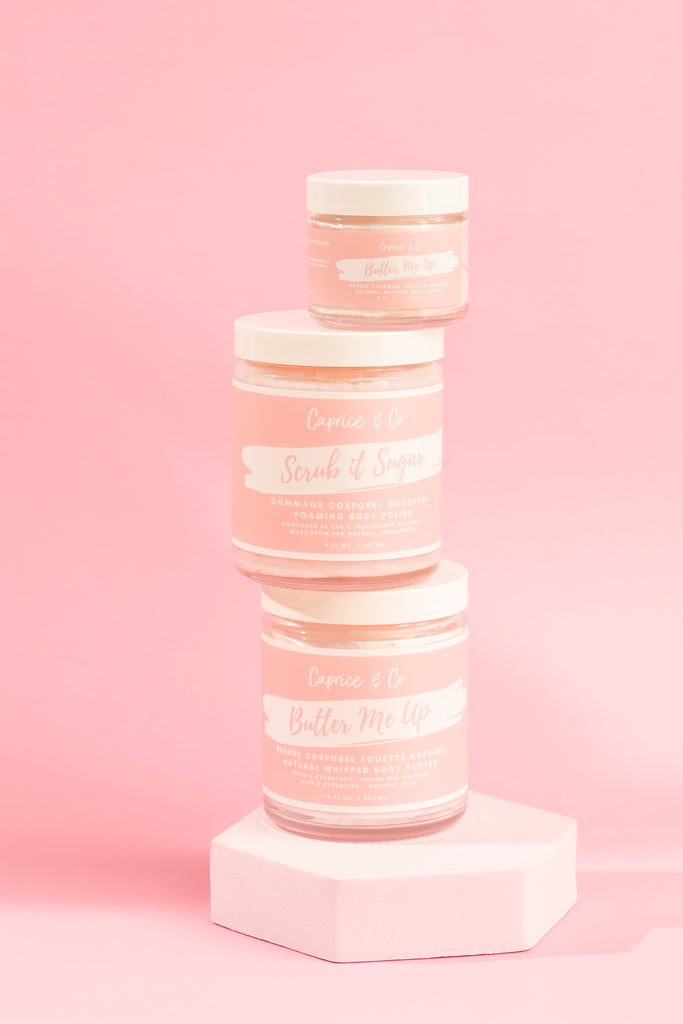 Exfoliant moussant pour le corps - Mûres sucrées + Barbe à papa rose