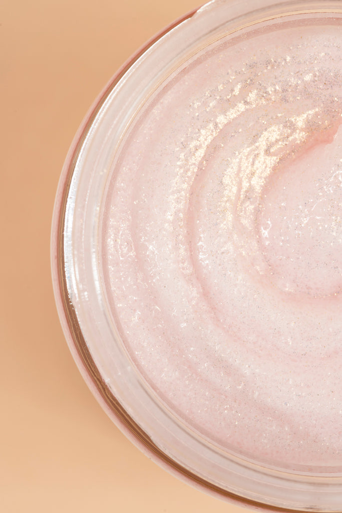 Exfoliant moussant pour le corps - Mûres sucrées + Barbe à papa rose