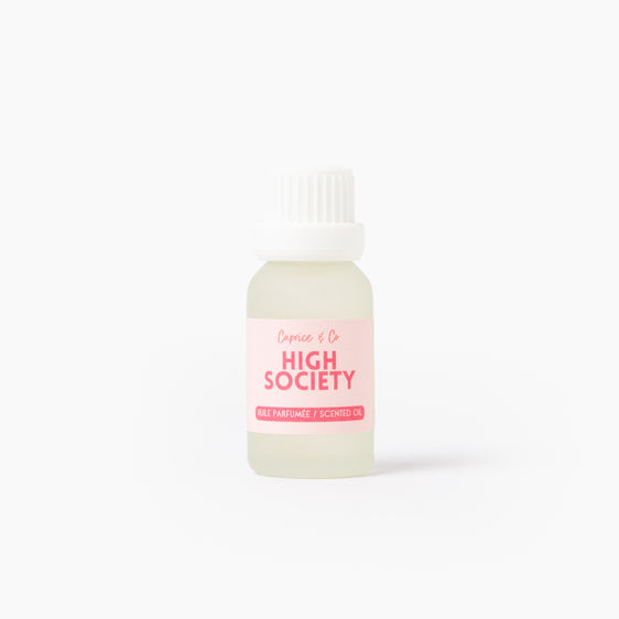 Huile de parfum - High Society - Vanille + Orchidée + Fleur de riz