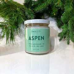 Bougie Aspen - Sapin baumier + pin