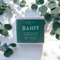 Banff - Eucalyptus + Menthe - 4 bombes de douche