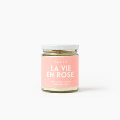 Bougie - La Vie en Rose - Pêche + Pivoine + Agrumes