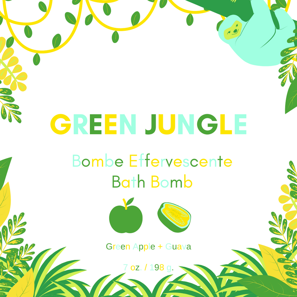 Green Jungle - Bombe de bain