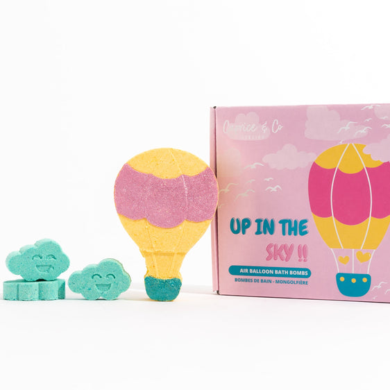 Up in the sky ! Ensemble de bombes de bain Mega + Minis