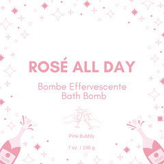 ROSÉ ALL DAY - Bombe de bain