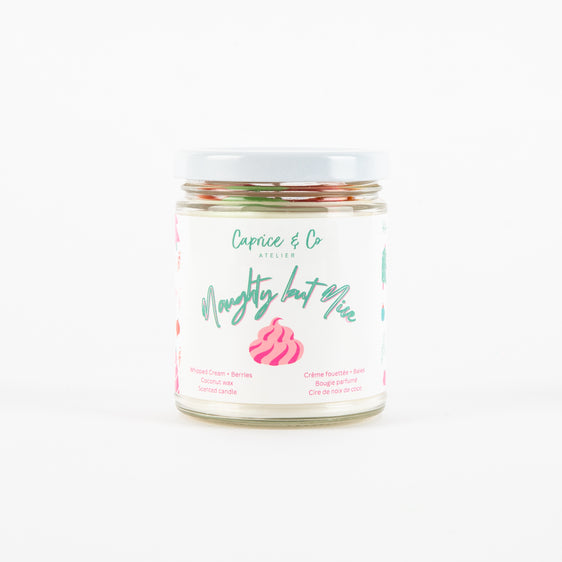 Naughty but Nice Candle - Chantilly + Frosted Berries