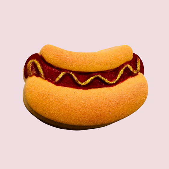 Hot-Dog Bath Bomb