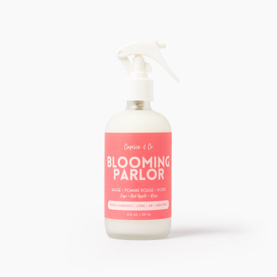 Linen + Room Spray - Blooming Parlor - Sage + Red Apple + Roses