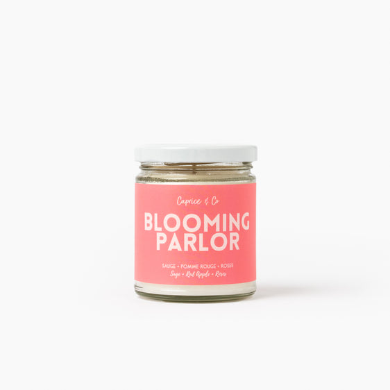 Candle - Blooming Parlor - Sage + Red Apple + Roses