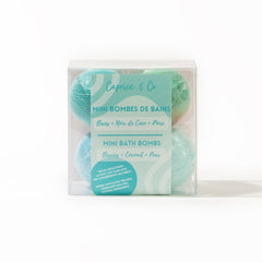 Blue - Bath Bombs - Set of 4