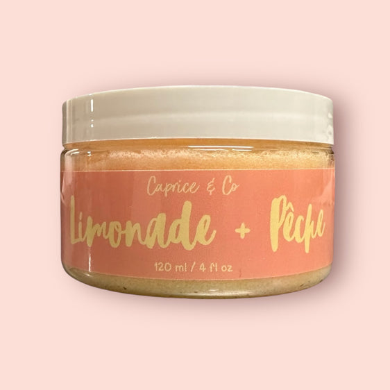 Foaming Scrub - Lemonade + Peach