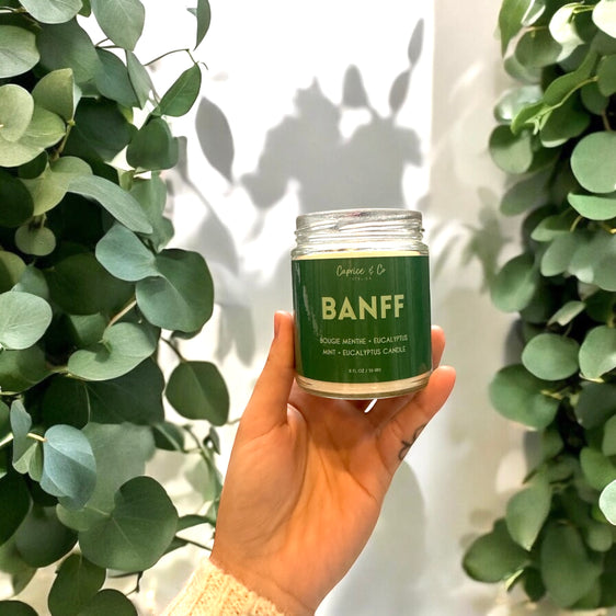 Banff Candle - Eucalyptus + Mint