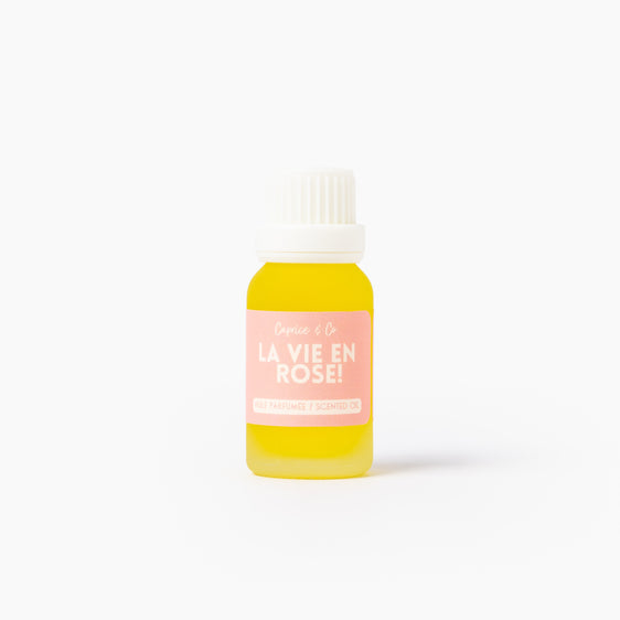 Fragrance Oil - La Vie En Rose – Peach + Peony + Citrus