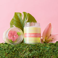 Tropic Like it's Hot Candle - Guava + Strawberry + Peach