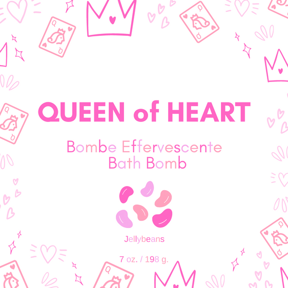 Queen of Heart - Bath Bomb